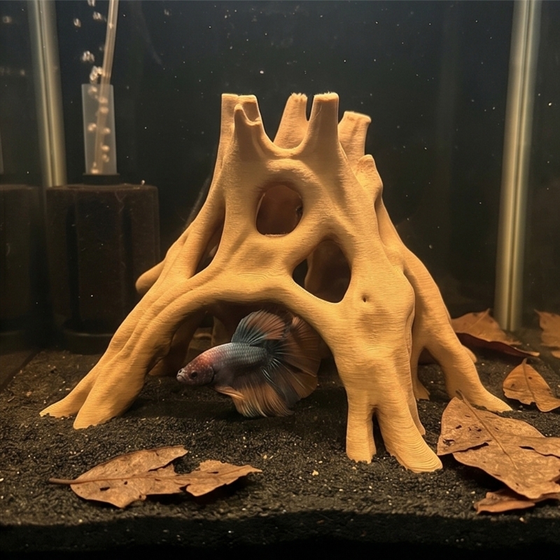 Aquarium Marine Rock - Natural Root Cave Fish Hideouts Driftwood