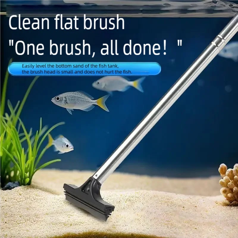 Telescopic Aquarium Algae Scra - Marine Aquarium Glass Scraper recension och pris