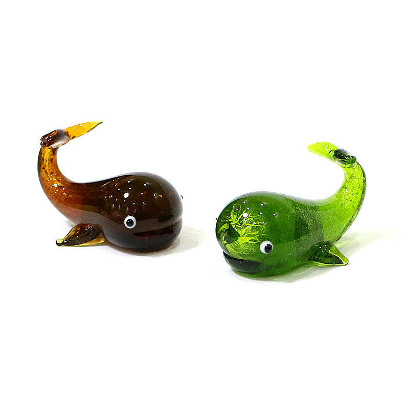 Murano Glass Whale Miniature F - Marine Aquarium Europe recension och pris