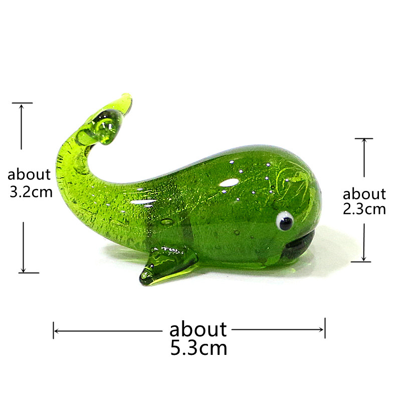 Murano Glass Whale Miniature F - Marine Aquarium Europe recension och pris