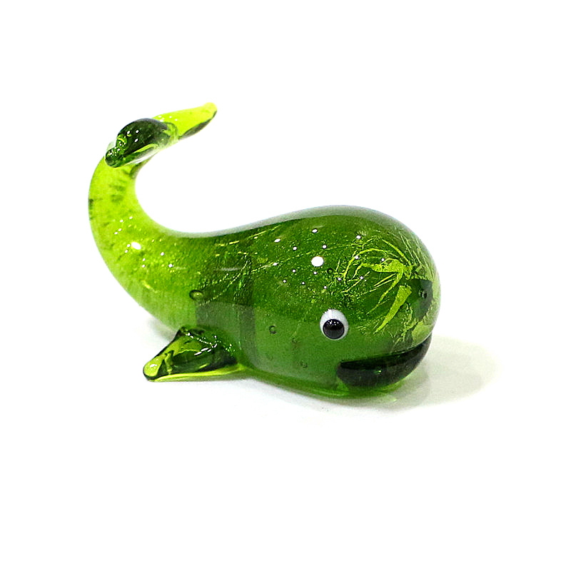 Murano Glass Whale Miniature F - Marine Aquarium Europe recension och pris