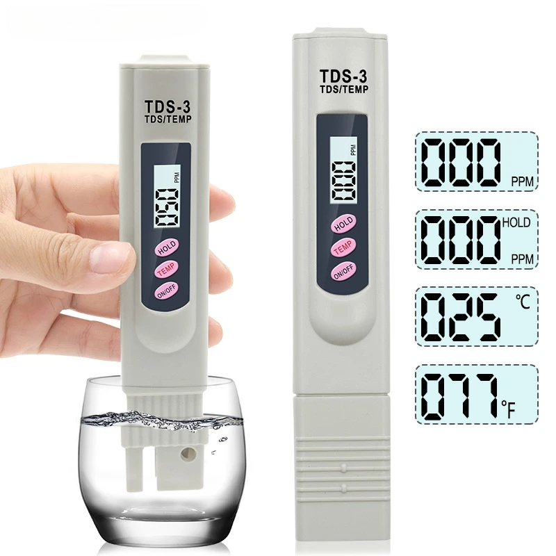 1/3 Pcs Portable LCD Digital T - Marine Aquarium Water Analyzer recension och pris