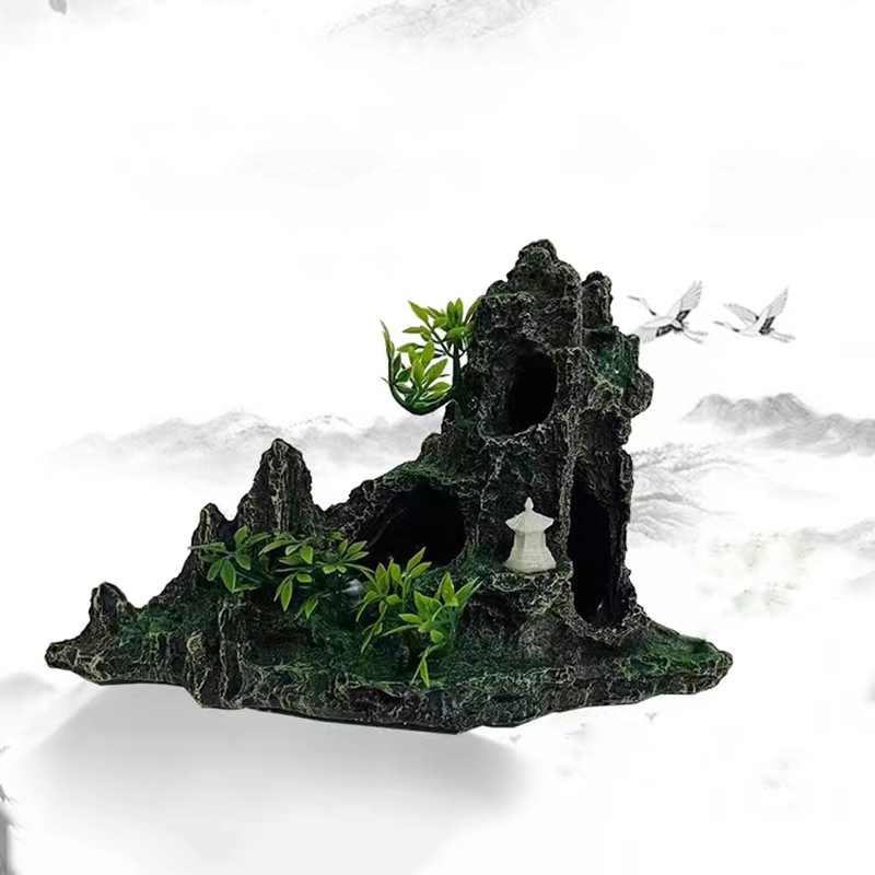 Resin Aquarium Rockery Mountai - Aquarium Marine Rock recension och pris