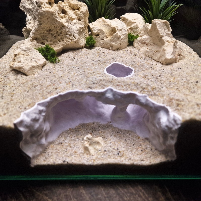 3D Printed Forked Cave Aquariu - Aquarium Marine Rock recension och pris