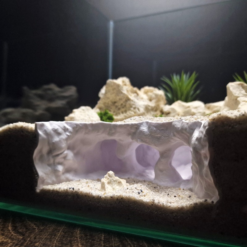 3D Printed Forked Cave Aquariu - Aquarium Marine Rock recension och pris
