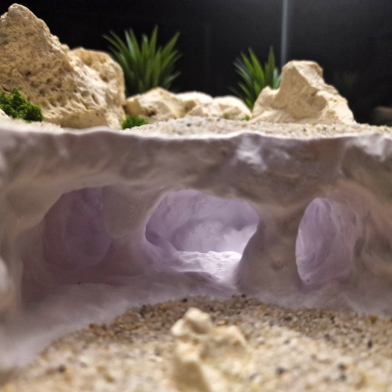 3D Printed Forked Cave Aquariu - Aquarium Marine Rock recension och pris