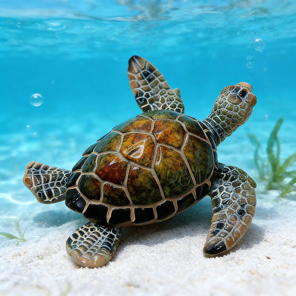 Ocean Sea Turtle Silicone Mold - Marine Aquarium Epoxy recension och pris