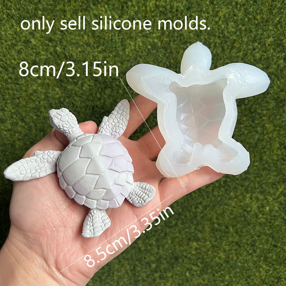 Ocean Sea Turtle Silicone Mold - Marine Aquarium Epoxy recension och pris