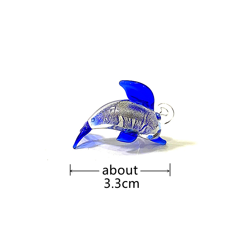 2PCS Mini Glass Dolphin Pendan - Marine Aquarium Europe recension och pris