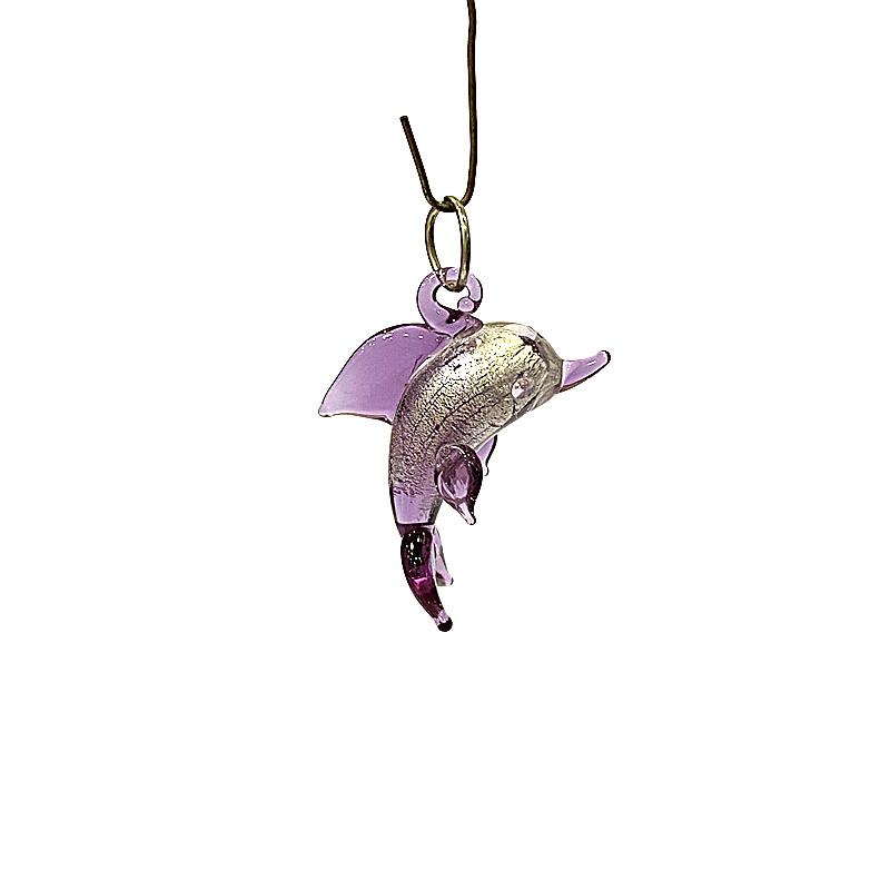 2PCS Mini Glass Dolphin Pendan - Marine Aquarium Europe recension och pris
