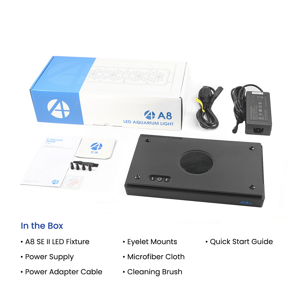 A8SE II Max And Blue 240W Full - Aquarium Blue Marine Reef recension och pris