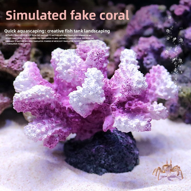 Artificial Coral Reef Decorati - Aquarium Marine Rock recension och pris