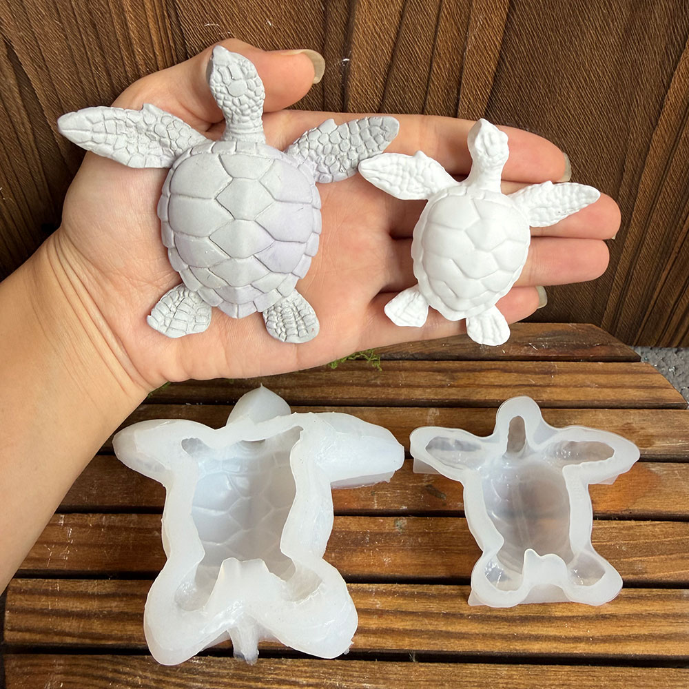 2Pcs Sea Turtle Silicone Molds - Marine Aquarium Epoxy recension och pris