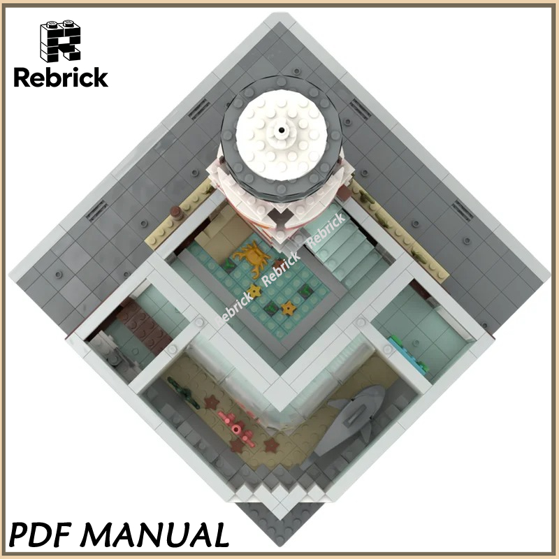Realistic City Aquarium MOC Bu - Marine Aquarium Exhibition recension och pris