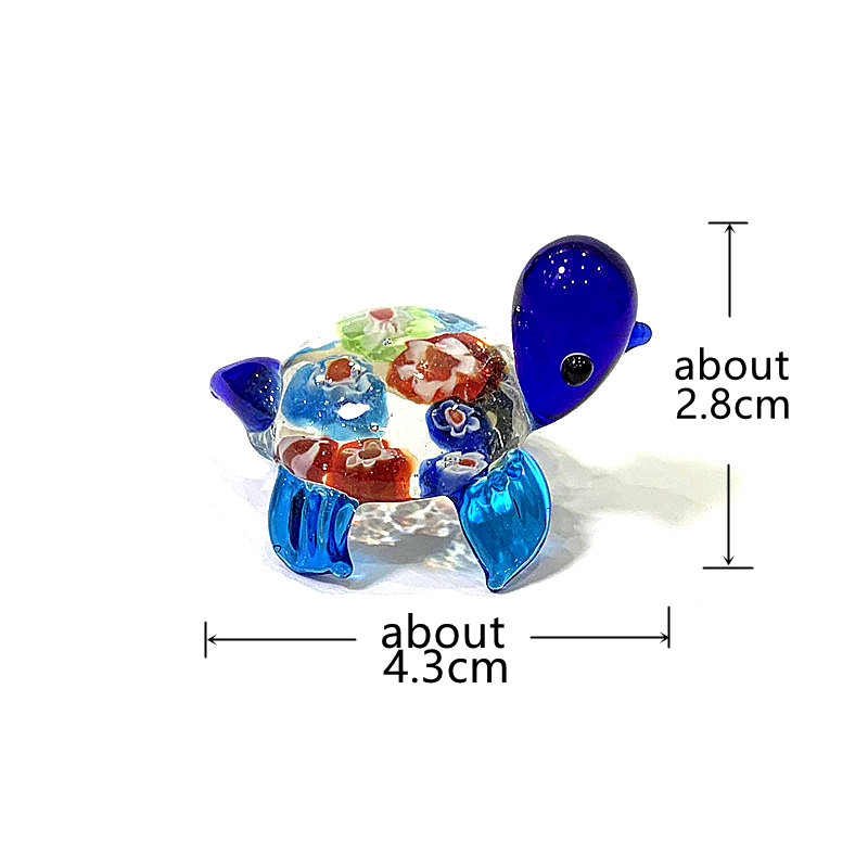 Creative Cute Glass Sea Turtle - Marine Aquarium Europe recension och pris