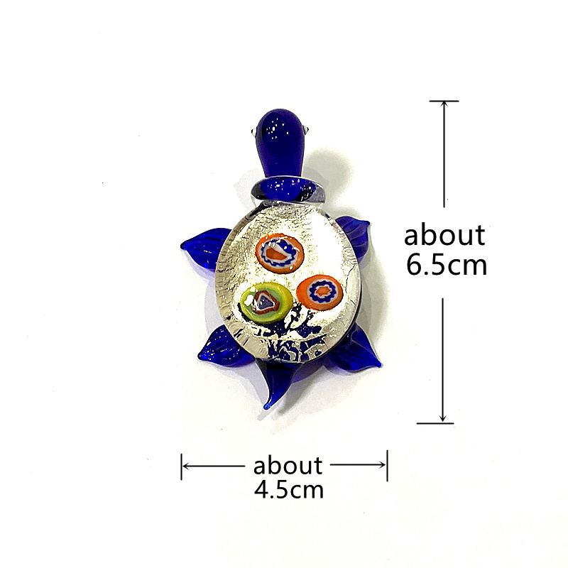 Handmade Mini Glass Turtle Fig - Marine Aquarium Europe recension och pris