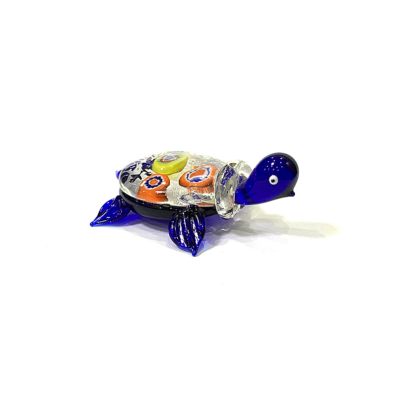 Handmade Mini Glass Turtle Fig - Marine Aquarium Europe recension och pris
