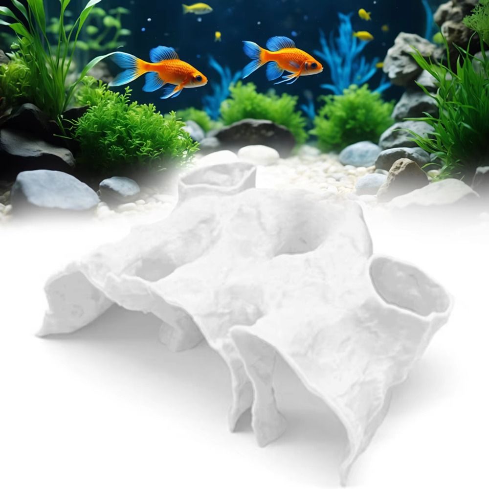 Funny 3D Printing Gravel Tunne - Aquarium Marine Rock recension och pris