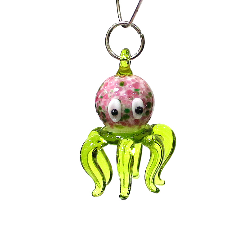Colorful Tiny Cute Glass Octop - Marine Aquarium Europe recension och pris