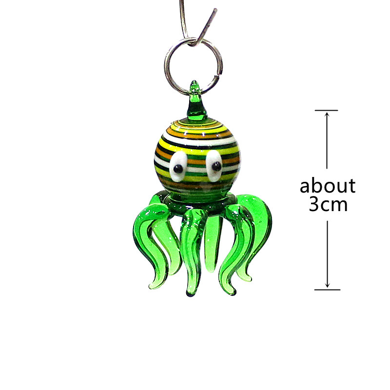 Colorful Tiny Cute Glass Octop - Marine Aquarium Europe recension och pris