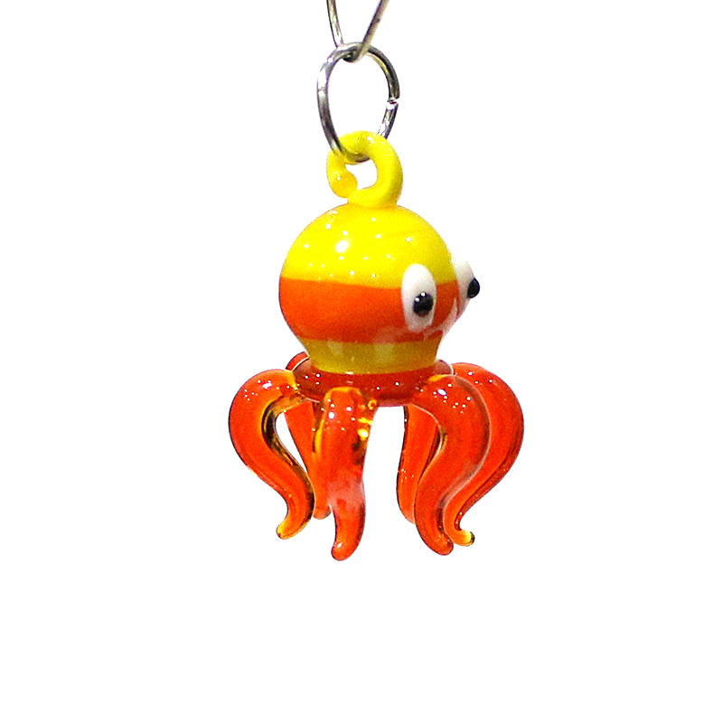 Colorful Tiny Cute Glass Octop - Marine Aquarium Europe recension och pris