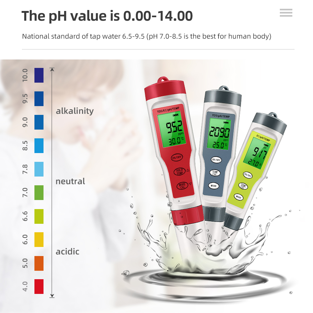 Digital Water Quality Monitor  - Marine Aquarium Water Analyzer recension och pris