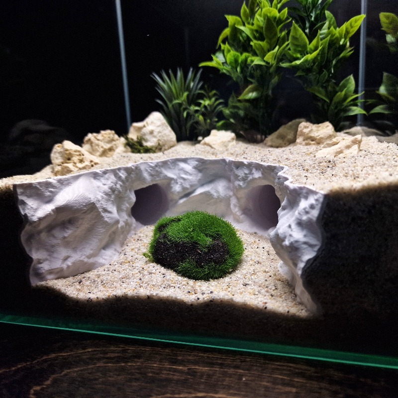 2-in-1 Water & Land Hiding Cav - Aquarium Marineland recension och pris