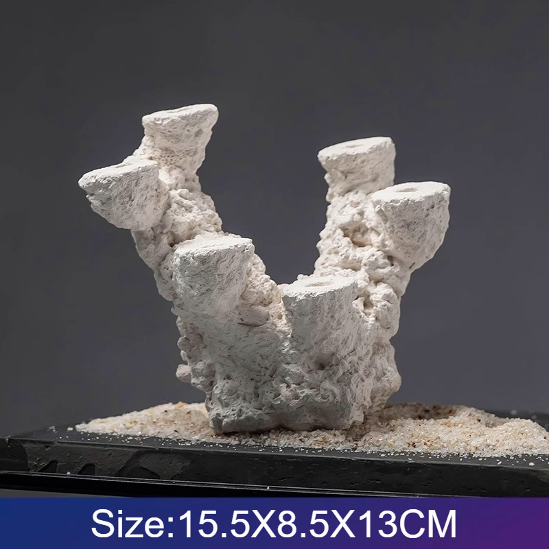 Fish Tank Character Shaped Sto - Aquarium Marine Rock recension och pris