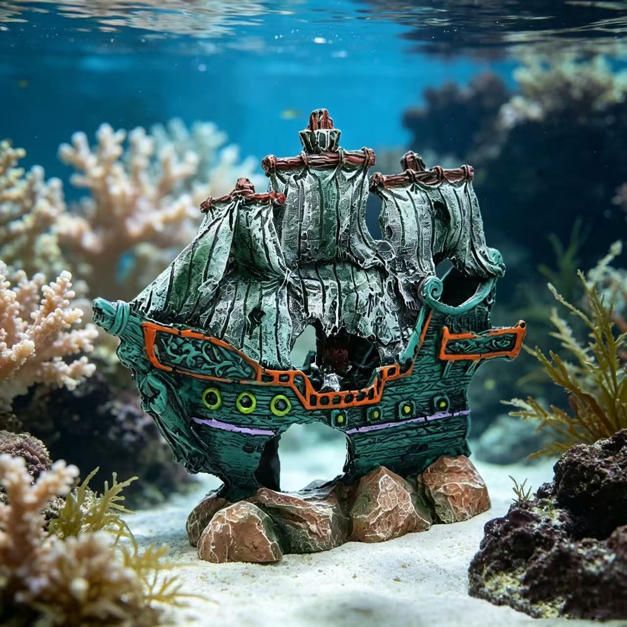 Aquarium Fish Tank Landscape S - Aquarium Marineland recension och pris