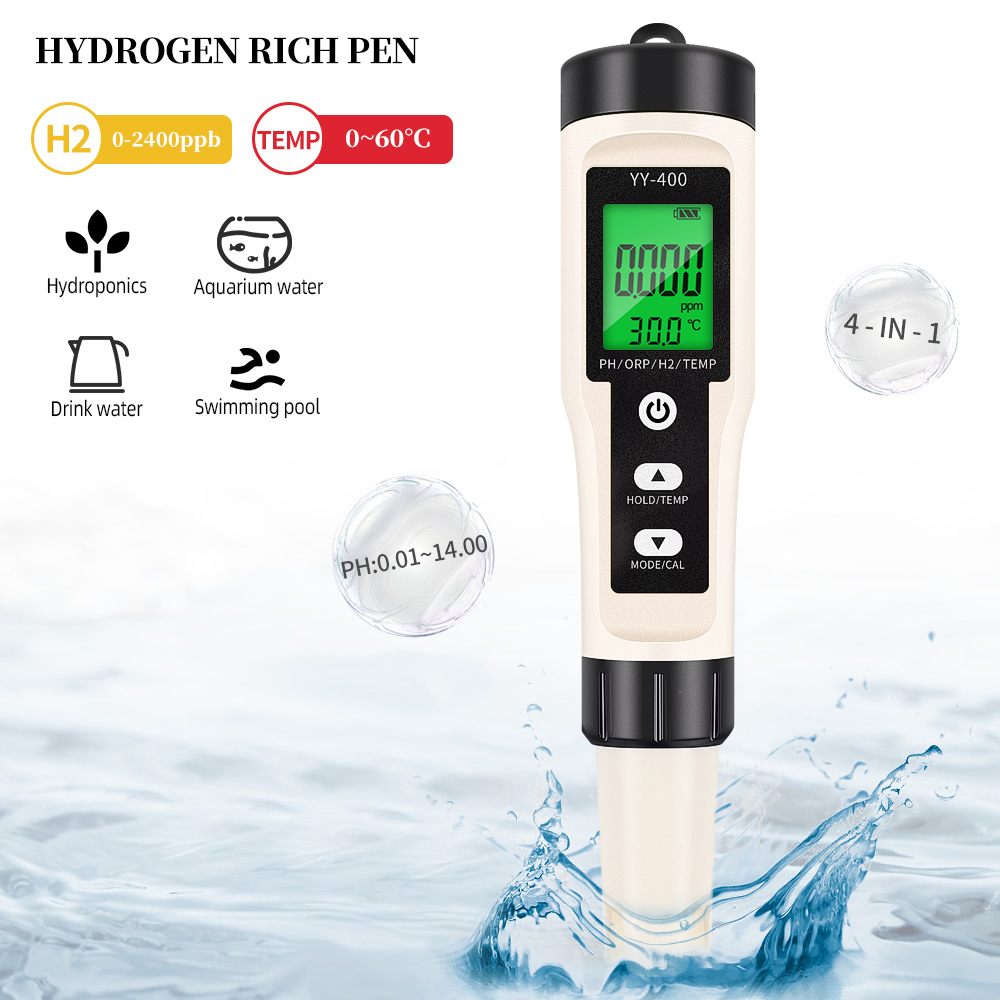 4/3/2 in 1 Optional PH ORP H2  - Marine Aquarium Water Analyzer recension och pris