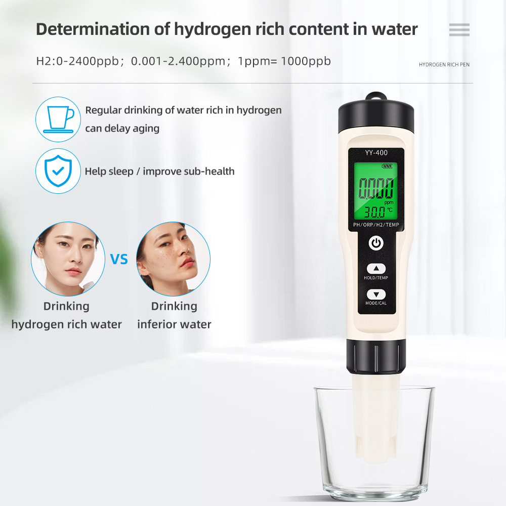4/3/2 in 1 Optional PH ORP H2  - Marine Aquarium Water Analyzer recension och pris