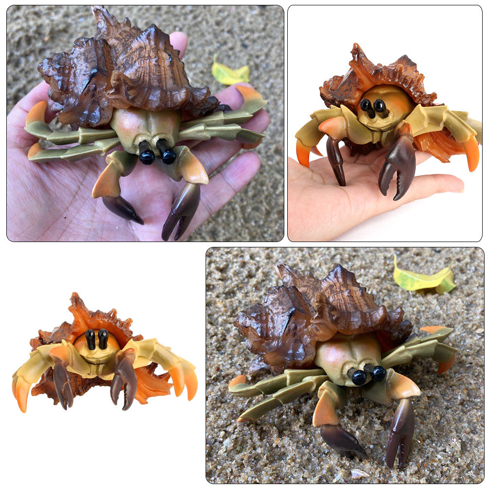 Realistic Plastic Hermit Crab  - Marine Aquarium Europe recension och pris