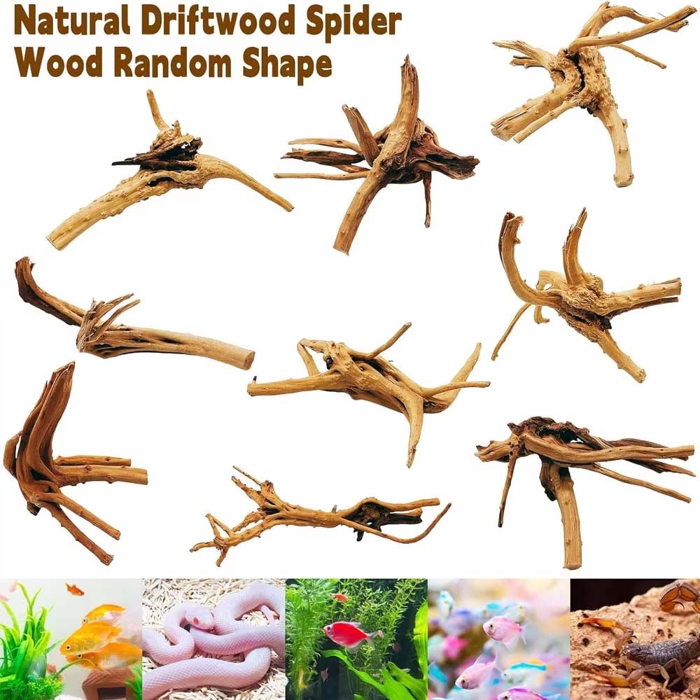 1PC Driftwood for Aquarium,Nat - Aquarium Marine Rock recension och pris
