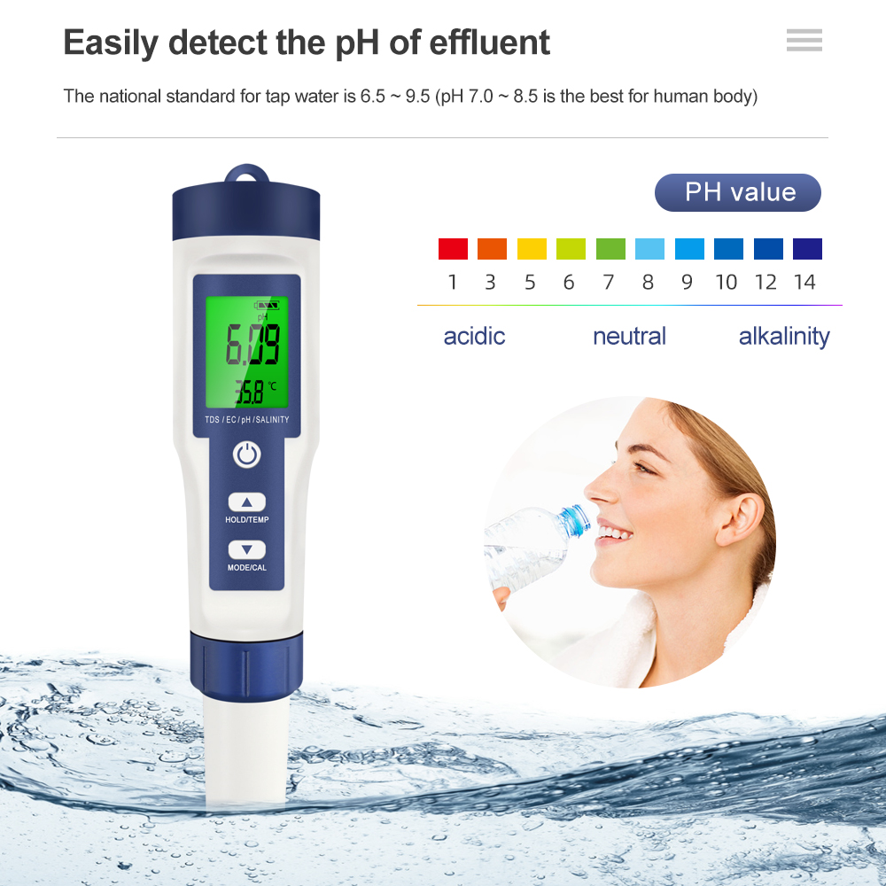 Professional Water Quality Tes - Marine Aquarium Water Analyzer recension och pris