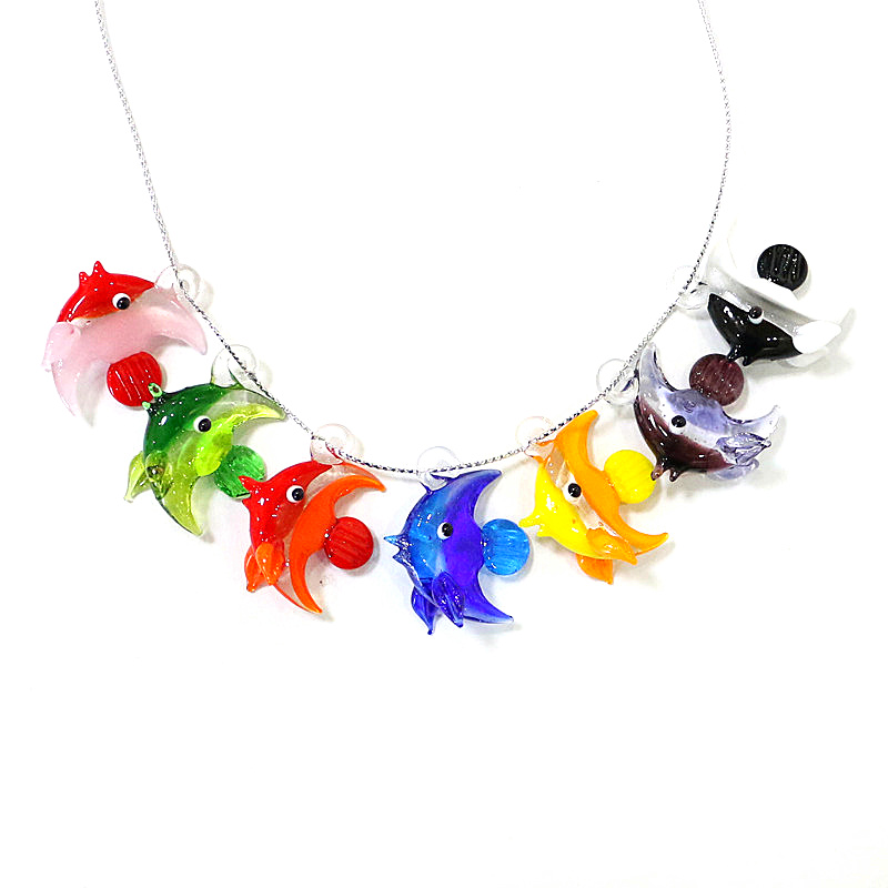 2pcs Mini Fish Glass Pendant C - Marine Aquarium Europe recension och pris