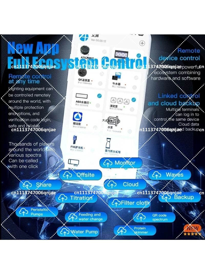 New Max Blue 240W Full Spectru - Aquarium Blue Marine Reef recension och pris