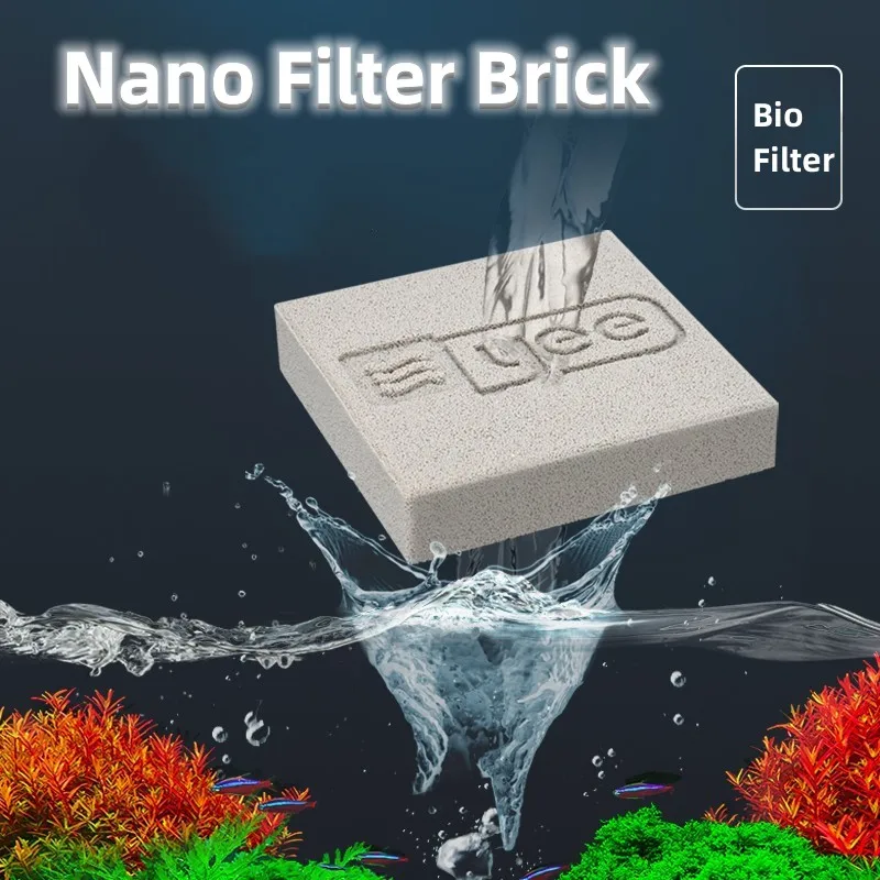 1/2pcs Fish Tank Nano Ceramic  - Marine Aquarium Aquascape recension och pris