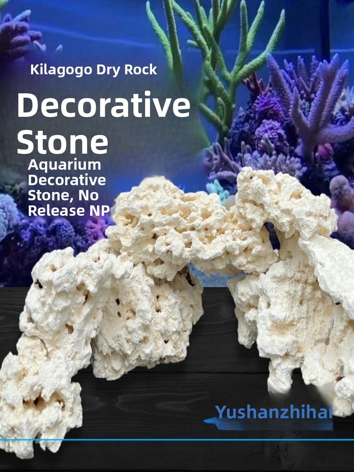 Kilago Dry Rock Natural Coral  - Aquarium Marine Rock recension och pris