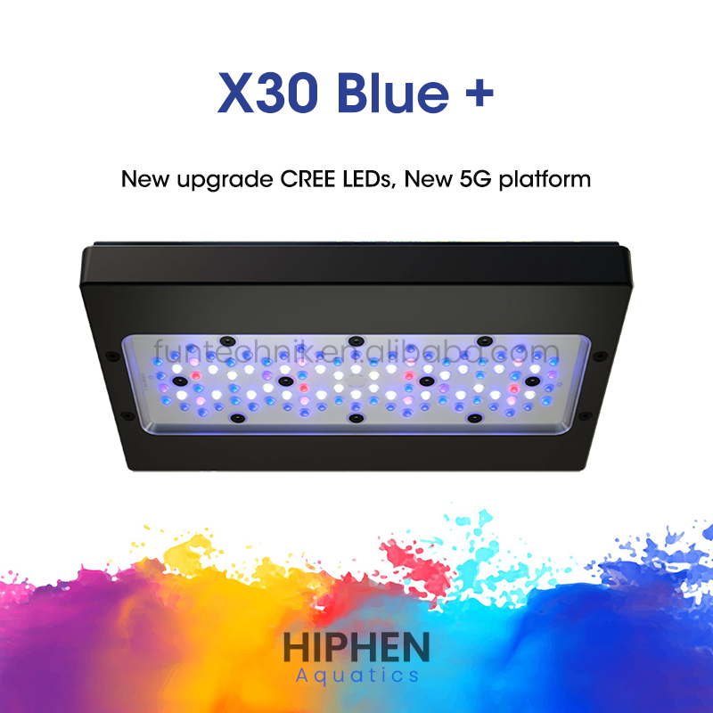 X30 Blue+ Smart 215W Full Spec - Aquarium Blue Marine Reef recension och pris
