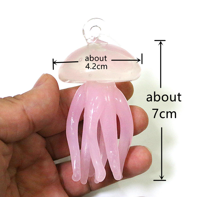 Pink Jellyfish Glass Pendant C - Marine Aquarium Europe recension och pris