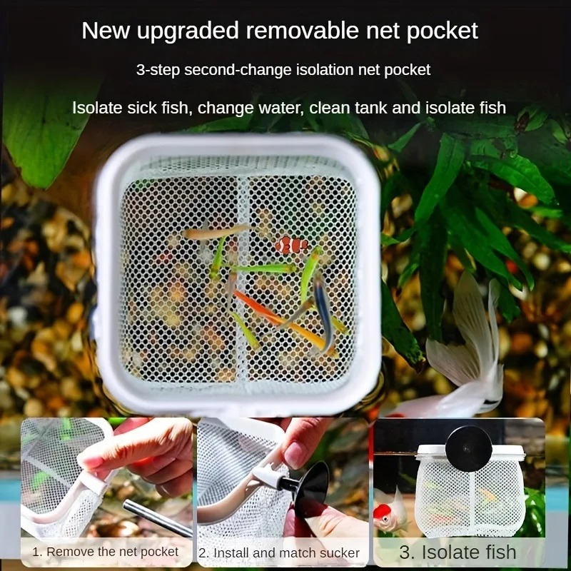 Aquarium Fish Tank Net with Su - Aquarium Marineland recension och pris