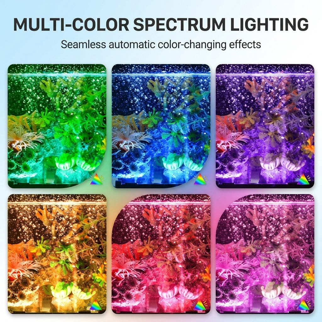 USB LED Aquarium Air Bubble Li - Aquarium Marine Lights recension och pris